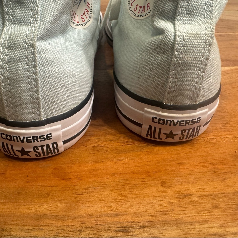 Converse Chuck Taylor Polar Blue High-Tops with White Accents - Picture 5 of 7